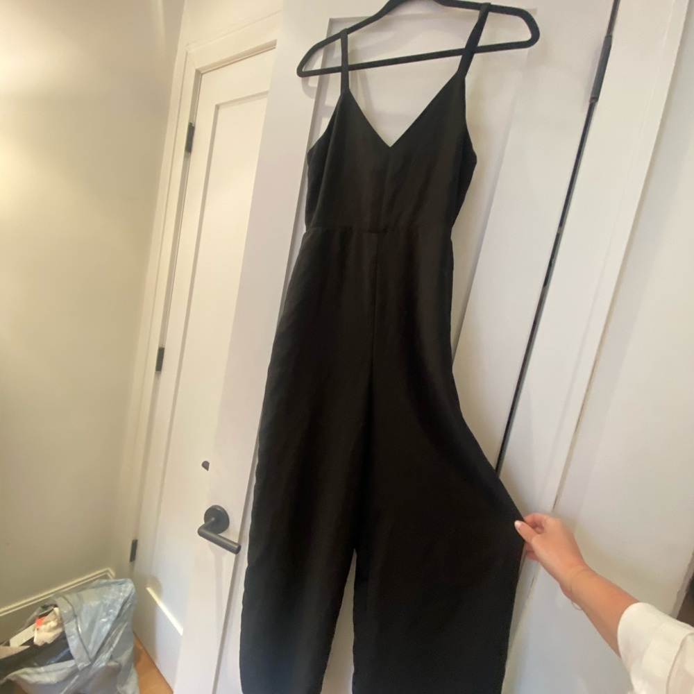Madewell Black Jumpsuit